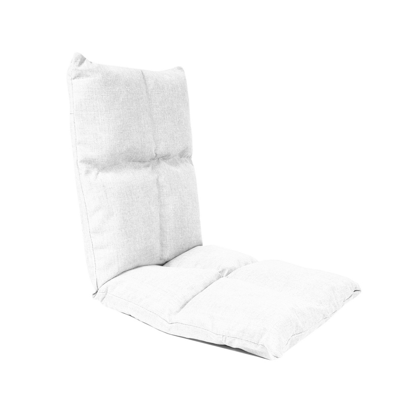 Aga Bodenliegestuhl 36x48x48 cm Weiß