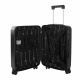 Aga Travel Handgepäck, Reisekoffer MR4671 Schwarz, Hartschale, TSA, 4 Rollen, Teleskopgriff