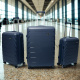 Aga Travel Kofferset 3-teilig MR4675 – Polypropylen Hartschalenkoffer TSA-Schloss 360° Doppelrollen Teleskopgriff leicht & robust Handgepäck 33/63/93L Dunkelblau