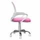 Aga Bürostuhl MR2081 Weiß - Rosa