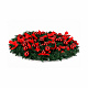 Aga Klappbarer Weihnachtsbaum Nina 180 cm mit LED-Beleuchtung und Dekorationen