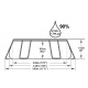 Bestway Steel Pro Frame 3,3 x 1,02 m 56245 + Kartuschenfilterung