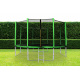Aga SPORT PRO Trampolin  366 cm 12 ft Hellgrün