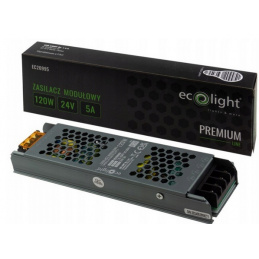 Zdroj LED slim IP20 - 24V - 5A - 120W - Premium Line