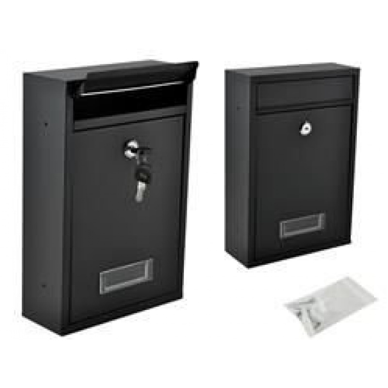 Briefkasten S6237 - schwarz