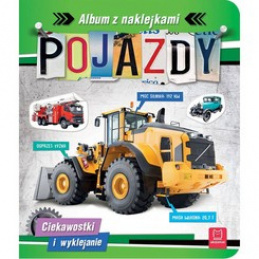 Aksjomat Album z naklejkami Pojazdy. KS0633 uniwersalny