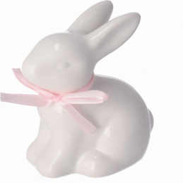 Ceramiczny zajączek do postawienia mix kolorów