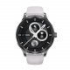 Garett Viva Silberne Smartwatch mit Stahlarmband
