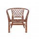 Aga Rattan-Garnitur BAHAMA Choco Brown