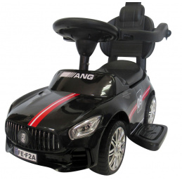 R-Sport Scooter mit Führungsstange J7 Schwarz