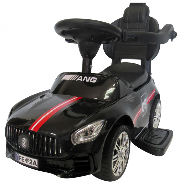 R-Sport Scooter mit Führungsstange J7 Schwarz