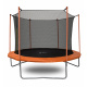 Aga SPORT FIT Trampolin 244 cm 8 ft Orange + inneres Schutznetz