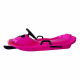 Aga Kinder Schlitten  DS491 Rosa, Kinderschlitten aus Kunststoff, Stabiler Schneebob, Rodelschlitten für Kinder