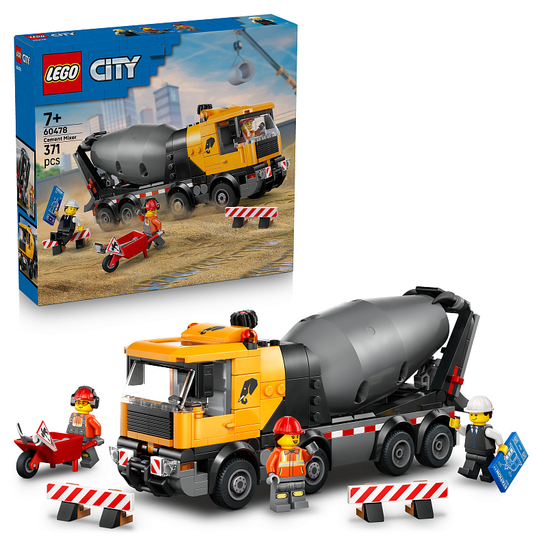LEGO® City 60478 Betonmischer
