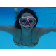 Aga Tauchmaske Schwimmbrille rosa