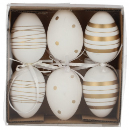 Jajka wielkanocne 6 sztuk wielkanocne