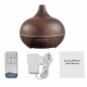 Aga Aroma Diffusor MRDI09 mit Led-Beleuchtung, Luftbefeuchter, Raumbefeuchter Dunkelbraun