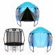 Aga Trampolin Outdoor Zelt EXCLUSIVE 250 cm (8 ft) Hellblau