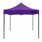 Aga Verkaufsstand ohne Seitenwände 3×3 m Lila