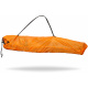 Linder Exclusiv Campingstuhl mit Getränkehalter, Anglersessel Orange
