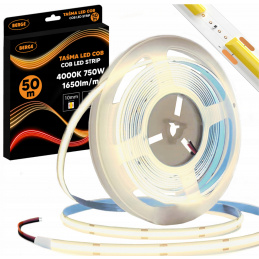 LED pásek COB Neon 12V - 528D - 15W/m - IP20 - 1650lm - 50m - neutrální barva