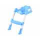 Kindertoilettensitz Trittstufen ZA4348 Weiss/Blau