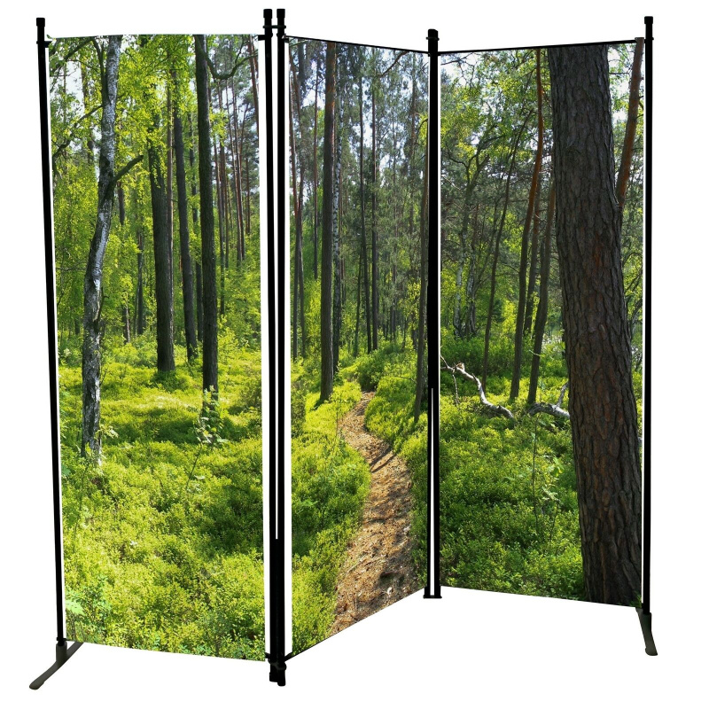 Aga Leinwand 1,7x1,6 m Wald