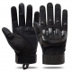 Aga Tactical Militärhandschuhe mit Knöchelschutz XL schwarz