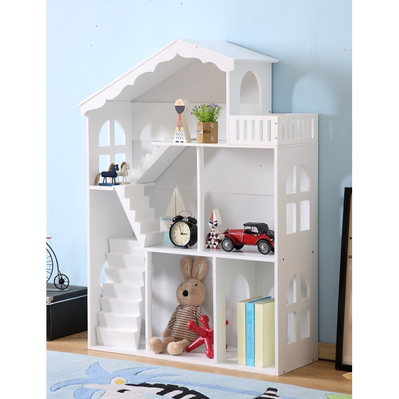 Aga LULILO Spielzeugregal 2in1 Bibliothek CALLA 116cm XXL