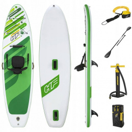 Bestway Hydro-Force™ SUP Touring Board-Set, Freesoul Tech, 340 x 89 x 15 cm, mit Paddel und Kajak-Sitz
