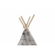 Aga4Kids Kinder Teepee Zelt Pfeile