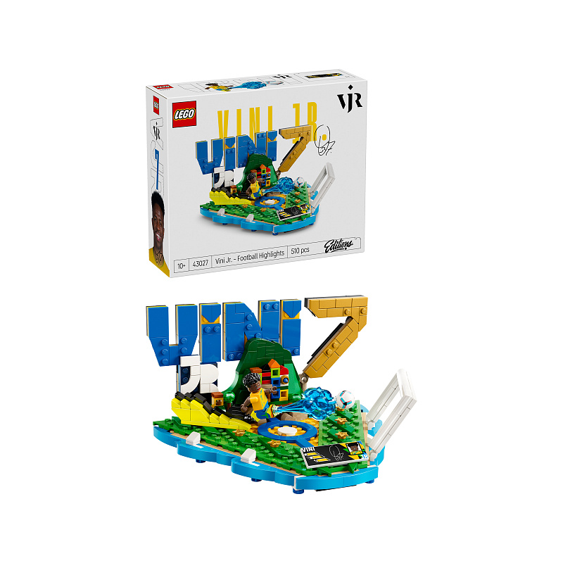 LEGO® Editions Football 43027 Vini Jr. – Fußball-Highlights