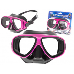 Aga Tauchmaske Schwimmbrille rosa