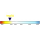LED-Streifen LED-Stripe LED-Band - 230V - SMD 2835 - 1m - 120LED/m- 11W/m - 750L - IP68 - warmweiß - 14mm