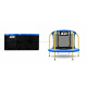 Aga-Sicherheitsnetz für Kindertrampolin 150 cm Blau