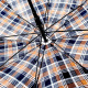 Aga Regenschirm, Klappschirm mit Automatik-Öffnung,  130 cm Grau, Stockschirm