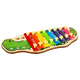 Aga Bunte Holz Xylophon für Kinder Krokodil