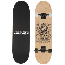 VELKÝ DŘEVĚNÝ SKATEBOARD D100 MICKEY STEAMBOAT
