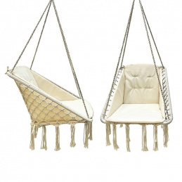 HK3P HUŚTAWKA HAMAK FOTEL WISZĄCY Z PODUSZKĄ HK3P HUŚTAWKA HAMAK FOTEL WISZĄCY Z PODUSZKĄ