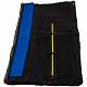 Aga Sicherheitsnetz für Trampolin 250 cm für 6 Stangen Schwarzes Netz / Blau