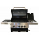 Jamie Oliver Classic 3S Gasgrill,Grillwagen ausgestattet mit 3 separater Brennern Regelung