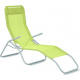 Aga Garten-Liegestuhl mit Polsterung SIESTA MC372173 Hellgrün