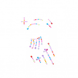 Aga4Kids Selbstklebende Steine DS8113BA