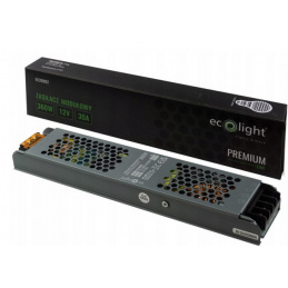 Zdroj LED slim IP20 - 12V - 30A - 360W - Premium Line