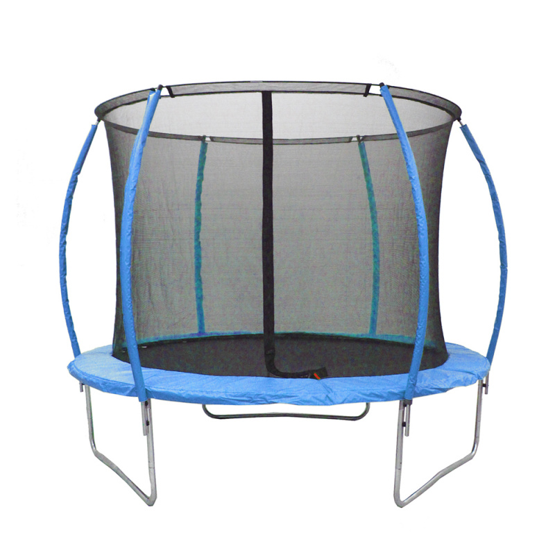 Legoni Trampolin 305 cm 10 ft Blau + inneres Schutznetz