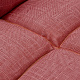 Aga Bodenliegesessel 36x48x48 cm Rot