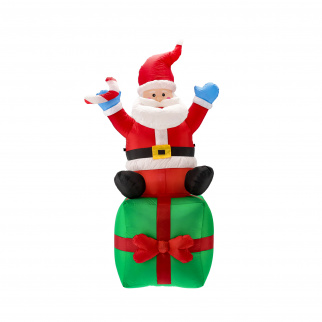 Aga Aufblasbarer LED-Weihnachtsmann 185 cm Aga Aufblasbarer LED-Weihnachtsmann 185 cm