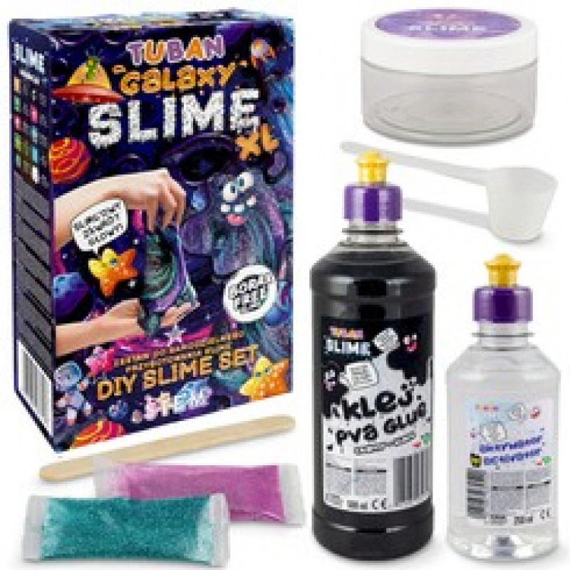 Großes DIY-Weltraum-Schleim-Set Galaxy XL ZA4577 universal