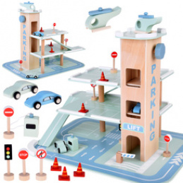 Piętrowy parking drewniany WINDA zjazdy autka znaki duży zestaw ZA5615 uniwersalny Piętrowy parking drewniany WINDA zjazdy autka znaki duży zestaw ZA5615 uniwersalny