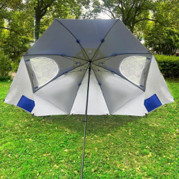Q74C PARASOL PLAŻOWY PARAWAN NAMIOT 3W1